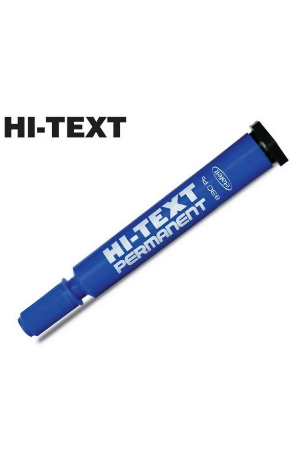 Hi-Text Markör Yuvarlak Uçlu Mavi 830PB ürün görseli 1