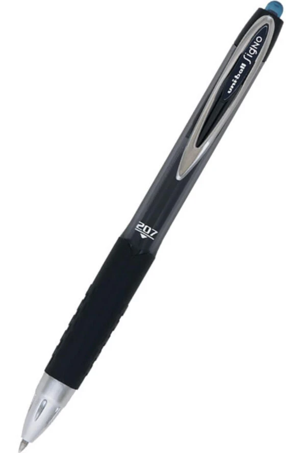 Uni-Ball Roller Kalem Signo 207 Jel Bilye Uç Mekanik 0.7 MM Siyah UMN-207 ürün görseli 1