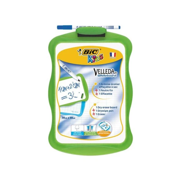 Bic Yazı Tahtası Velleda Kalem+Silgi 30x20 841362 ürün görseli 1