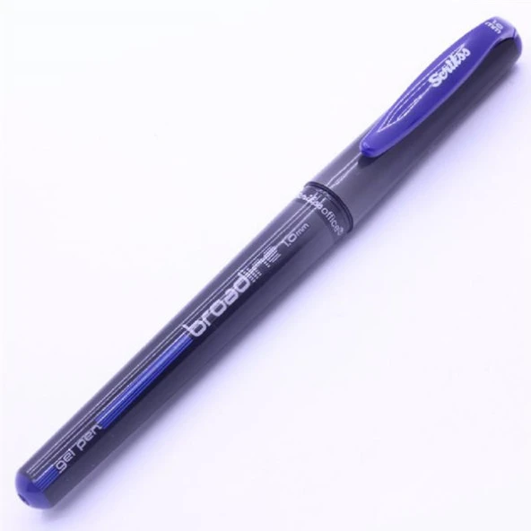 Scrikss Roller Kalem Broadline Jel 1.0 MM Mavi ürün görseli 1