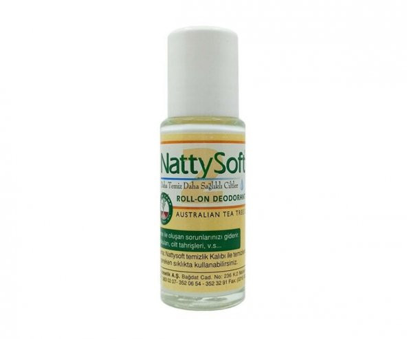 NattySoft Roll-on 60 Ml - Sarı ürün görseli 1