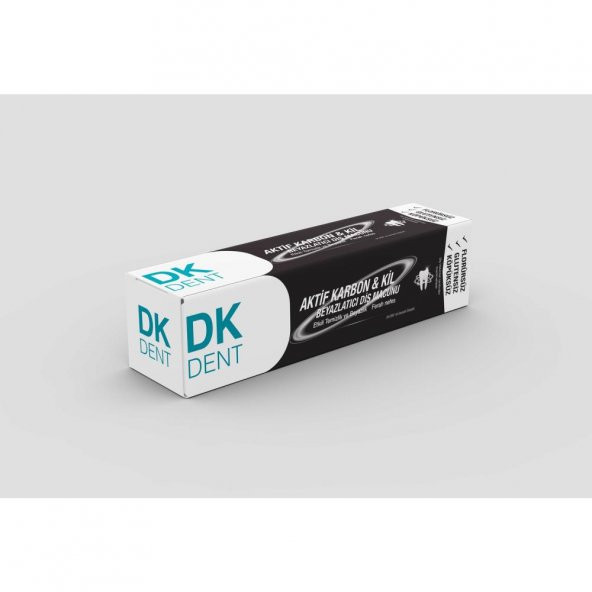 Dermokil DK Dent Kil Ve Aktif Karbonlu Diş Macunu 75 ml ürün görseli 1