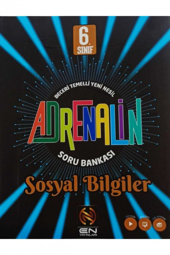 EN 6.SINIF ADRENALİN SOSYAL BİLGİLER SORU BANKASI ürün görseli 1