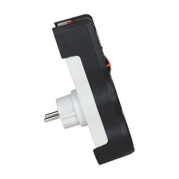Tunçmatik Powersurge 2 1050 Joule Siyah TSK19022 Akım Korumalı Priz ürün görseli 1