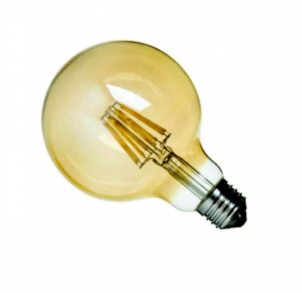 Global Cob Flamanlı Ampül E27 8 Watt Ic Driver-G125 Ruztik E27 8w ürün görseli 1