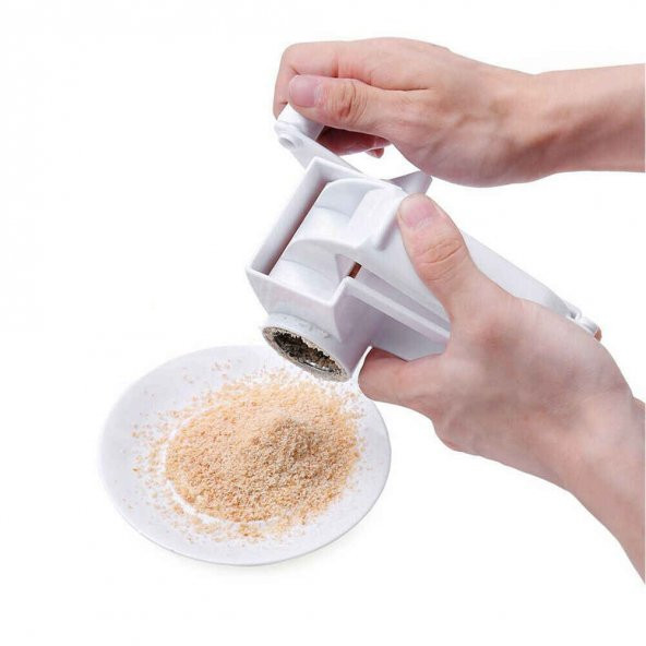 Çevirmeli Pratik Rulo Rende Drum Grater - Resim 3