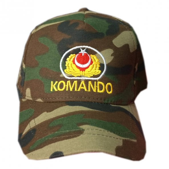 ÇOCUK ASKER KOMANDO ŞAPKA 50 -55 CM ürün görseli 1