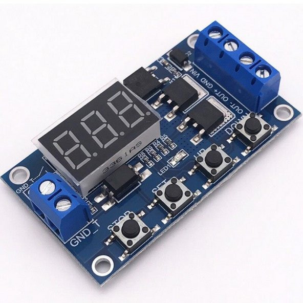 Zaman Ayarlı Modül 5-36v Mosfet Çıkışlı ürün görseli 1