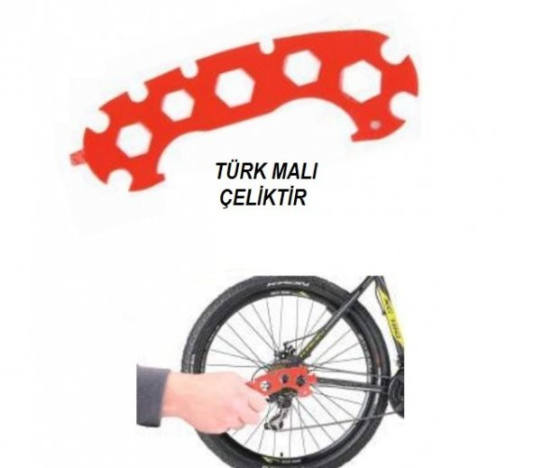 Bisiklet Tamir Anahtarı (06mm-17mm) - Resim 3