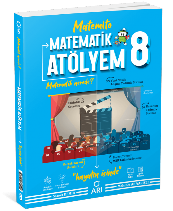 Arı 8.sınıf Matemito Matematik Atölyem + Yazılı eki ürün görseli 1