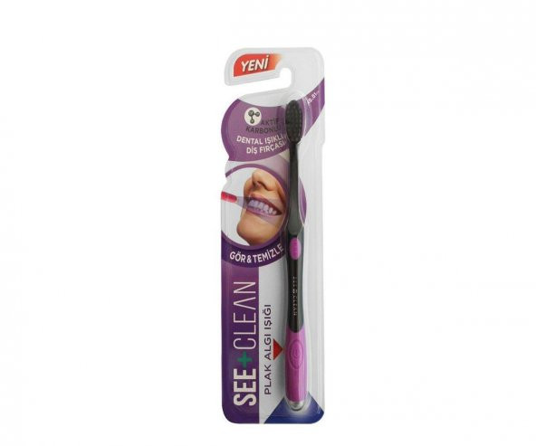 See Clean Dental Işıklı Diş Fırçası - Pembe ürün görseli 1
