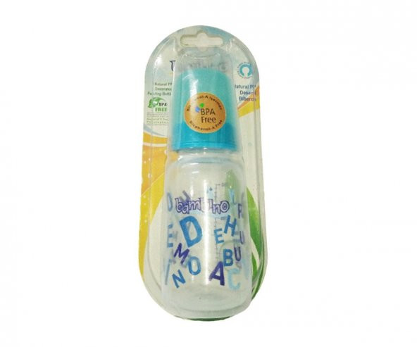 Bambino Naturel Pp Desenli Biberon 150 Ml - Mavi ürün görseli 1