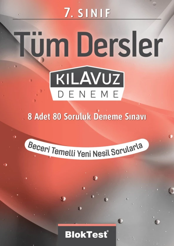 Bloktest Yayınları 7. Sınıf Tüm Dersler Kılavuz Deneme ürün görseli 1