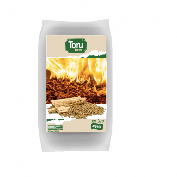 Torubahce 100 Çam Peleti A1 Kalite Yakıt İçin 10 Lt ( 5-6 Kg) ürün görseli 1