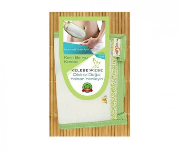 Kelebek Kese Scrub And Peel Kalın Banyo Kesesi - Normal Ciltler İçin ürün görseli 1
