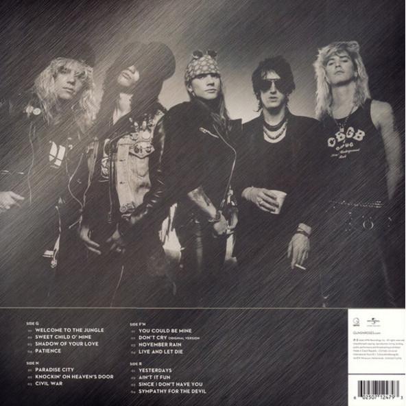 GUNS N ROSES - GREATEST HITS (2 LP) (2020) - Resim 2