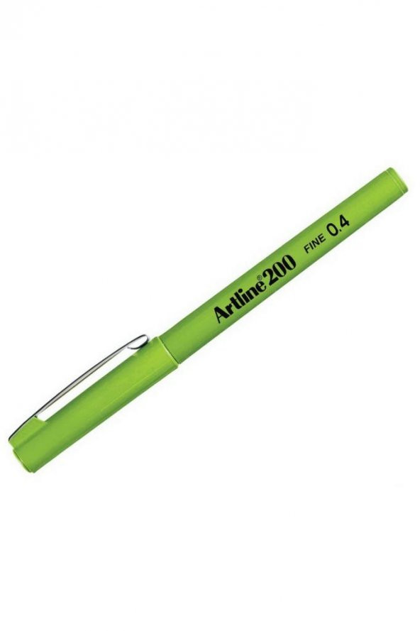 ARTLINE FINELINER KALEM SARIMSI YESIL (EK-200) ürün görseli 1
