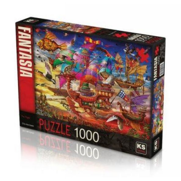KS PUZZLE 1000 PARCA THE FLIGHT ürün görseli 1