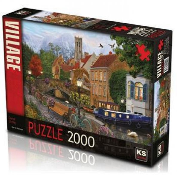 KS PUZZLE 2000 PARCA CANAL LIVING ürün görseli 1
