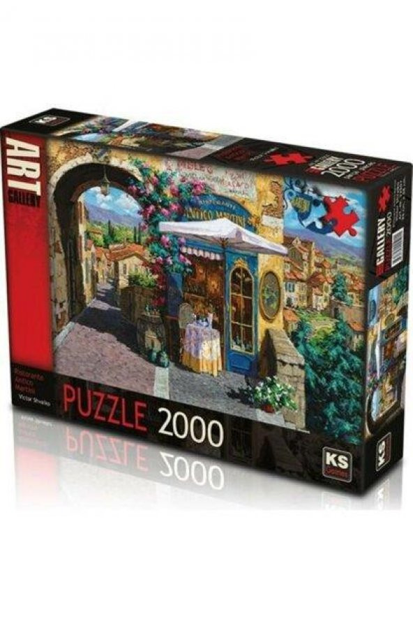 KS PUZZLE 2000 PARCA RISTORANTE ANTICO MARTINI ürün görseli 1