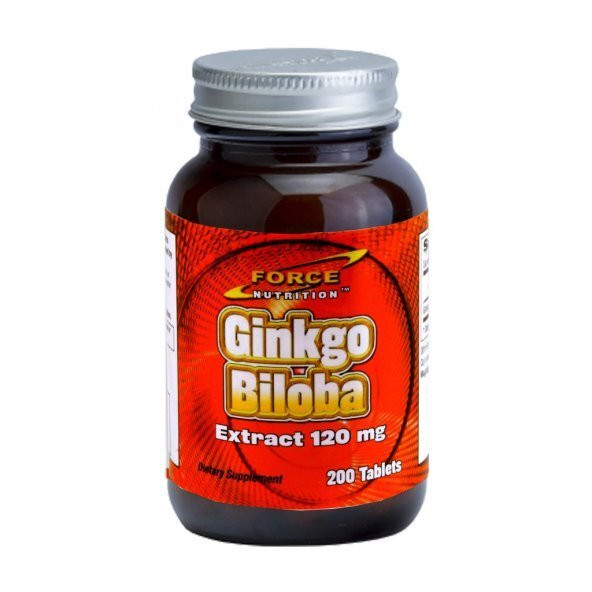 Force Nutrition Ginkgo Biloba Extract 120 Mg 200 Tablet ürün görseli 1