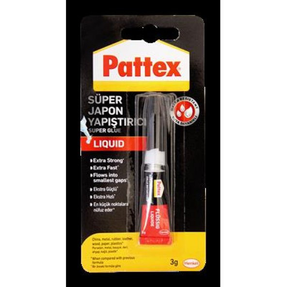 PATTEX YAPISTIRICI SUPER JAPON 3gr.(177767) ürün görseli 1