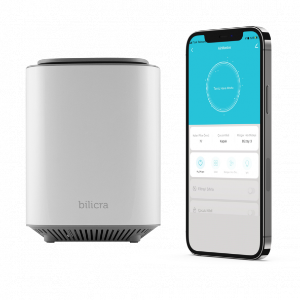 Bilicra Akıllı Hava Temizleyici Pure - Resim 2