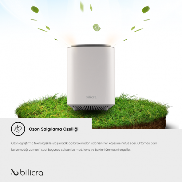 Bilicra Akıllı Hava Temizleyici Pure - Resim 6