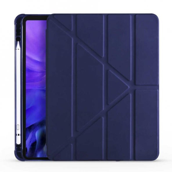 Ceponya iPad 10.5 (7.Nesil) Kılıf Kalem Bölmeli Standlı Tam Uyumlu ürün görseli 1