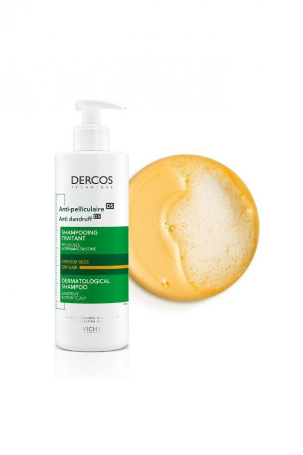 Vichy Dercos Anti Dandruff Kuru Saçlar Kepek Karşıtı 390 ml Şampuan ürün görseli 1