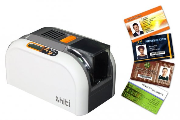 Hiti Cs-200 Tek Taraflı Renkli Termal Kart Makinası ürün görseli 1
