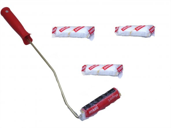 Dekor Parmak Rulo 10 Cm Rulo Yedek Ağzı 3 Adet ürün görseli 1