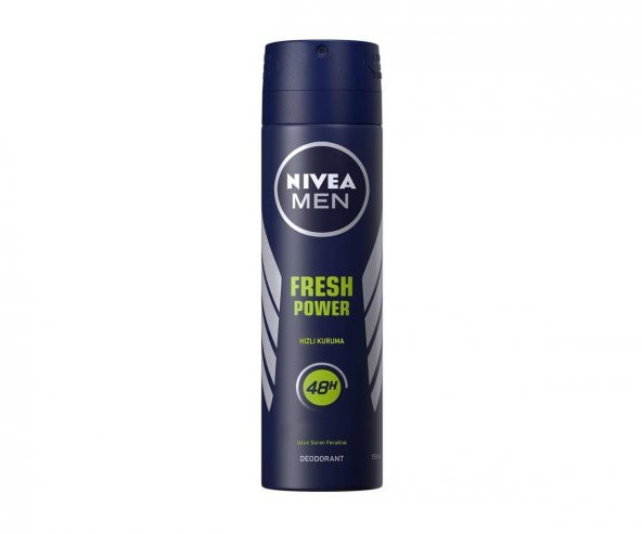Nivea Fresh Power Sprey Deodorant 150Ml Erkek ürün görseli 1