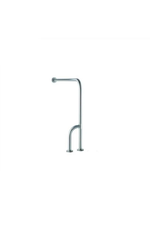 Maxıflow Paslanmaz Yer Duvar Baston Ayak Tutunma Bar 75x75x30 ürün görseli 1