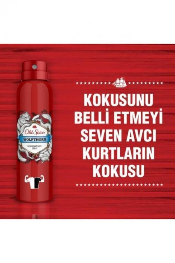 Old Spice Sprey Deodorant 150 Ml Wolfthorn - Resim 4