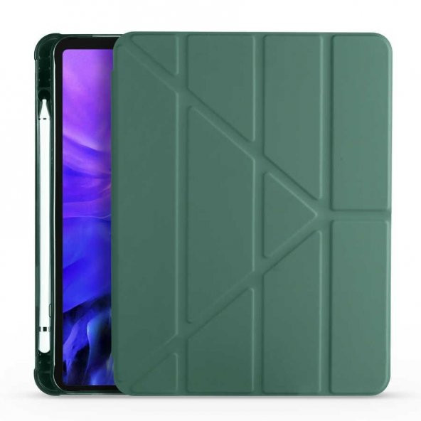 Galaxy Tab S7 T870 Kılıf Kalem Bölmeli Standlı Tam Uyumlu ürün görseli 1