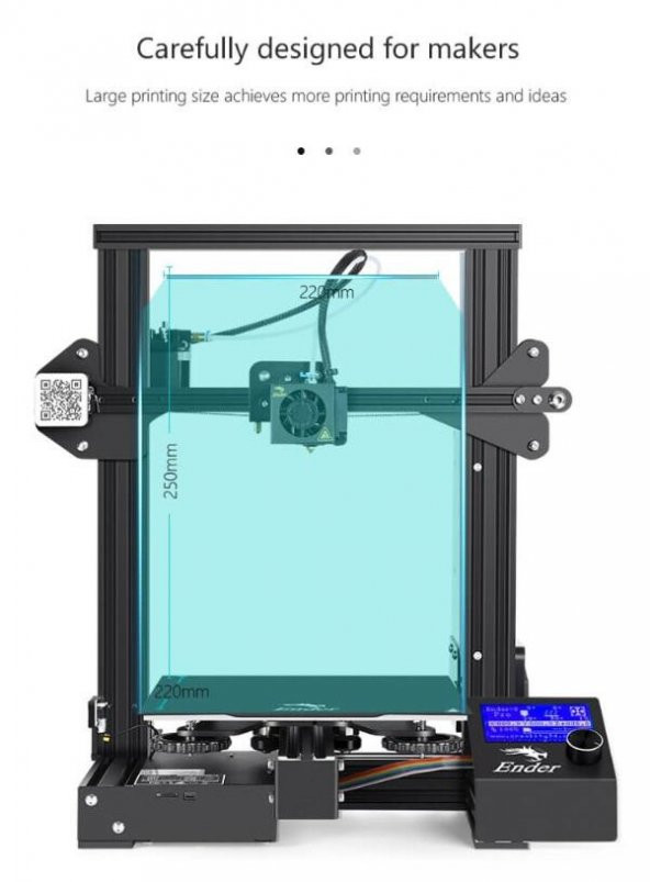 Creality Ender 3 Pro 3 Boyutlu Yazıcı - Resim 4