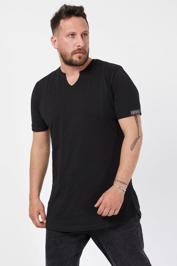 Trair Acik V Yaka Tshirt - Resim 7