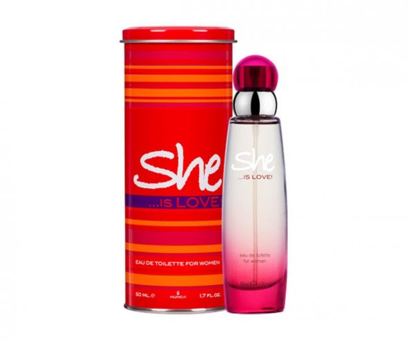She Love Edt 50 Ml Kadın Parfümü ürün görseli 1