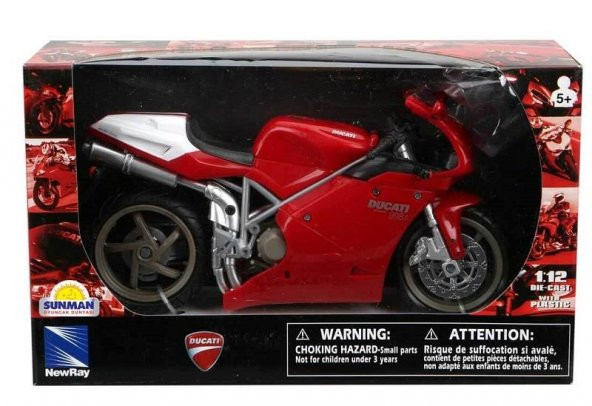 1:12 Ducati 998S Motor Modeli - Resim 2