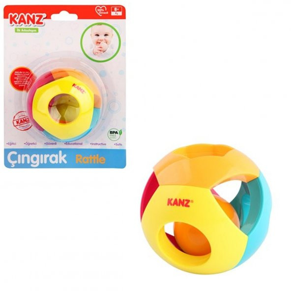 30260 Kanz Top Çıngırak / +8 ay - Resim 3