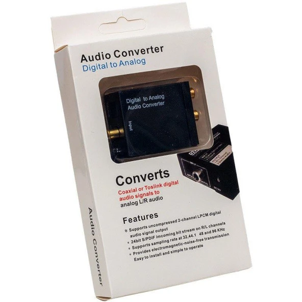 Powermaster PM-32145 Optik To Rca Çevirici (Adaptörlü) - Resim 3