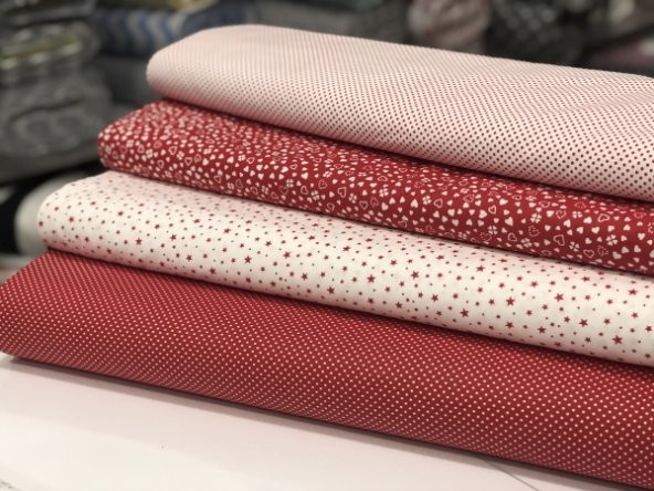 Çıtır Desenli Poplin Kumaş - Resim 4