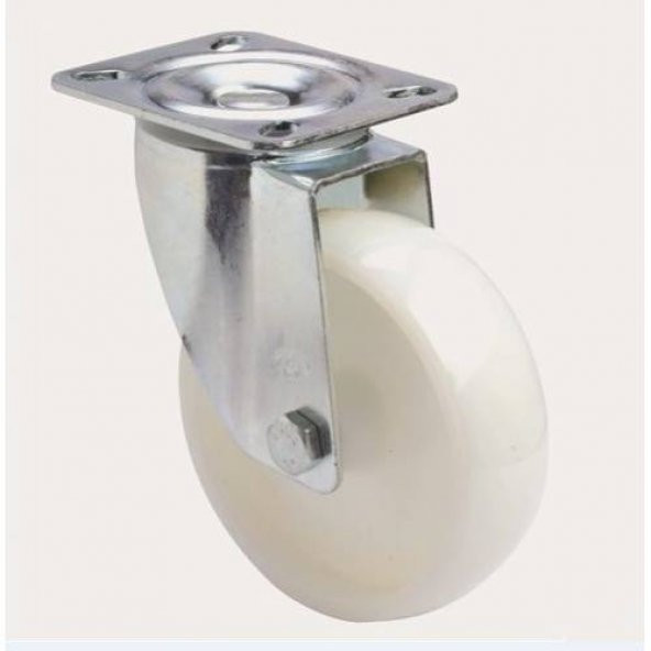 Döner Tablalı Servis Tekeri Polyemid Döner Servis Tekeri 125 mm Uygur 1 Adet ürün görseli 1
