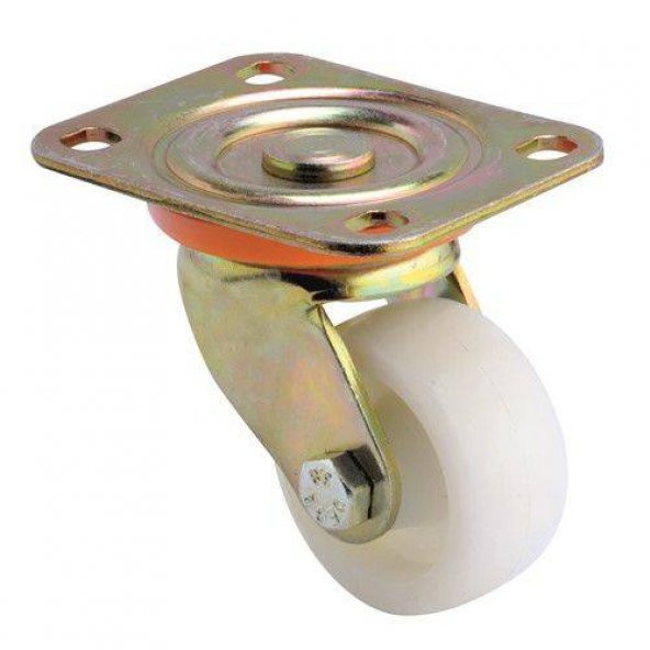 Döner Tablalı Servis Tekeri Polyemid Döner Servis Tekeri 55 mm Uygur 4 Adet ürün görseli 1