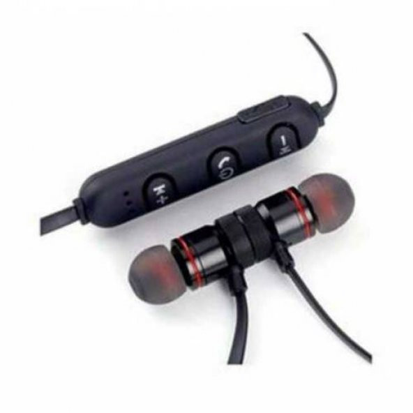 Mıknatıslı Kablosuz Kulaklık Wireless Bluetooth Tüm Telefonlara Uyumlu ürün görseli 1