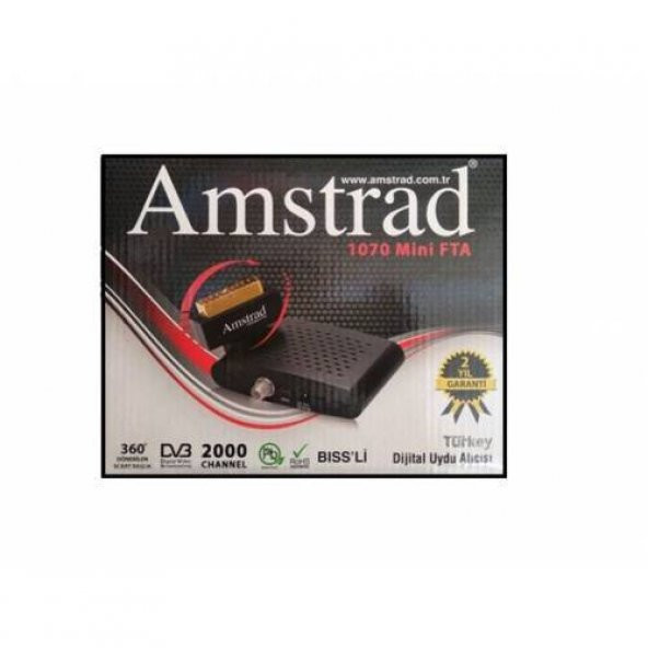 Amstrad 1070 Mini Fta Dijital Uydu Alıcısı ürün görseli 1