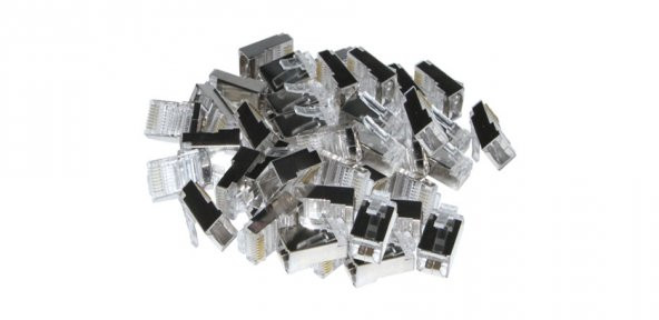 LEBRON RJ-45 METAL KONNEKTÖR 100 ADET ürün görseli 1