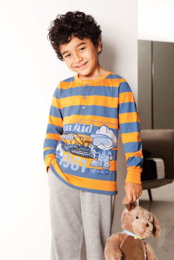 Yeni İnci CEP224 Erkek Çocuk Pijama Takım ürün görseli 1