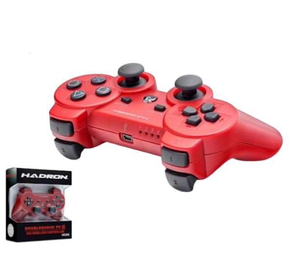 HADRON HD306 PS3 BLUETOOTH KABLOSUZ OYUN KOLU KIRMIZI ürün görseli 1